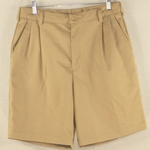 Bolle Tech chino pleated shorts 32 like new